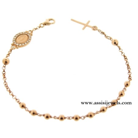 Bracciale rosario argento 925