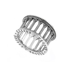 Ellius anello tempio romano donna in argento