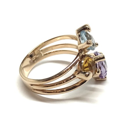 18 kt gold ring