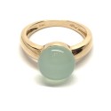 18 kt gold ring