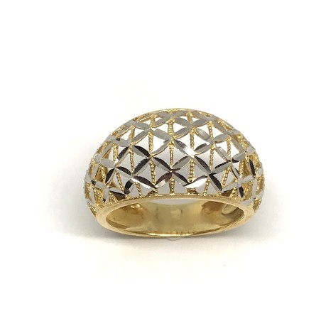 18 kt gold pvz ring