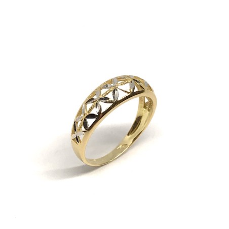 18 kt gold pvz ring