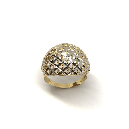 18 kt gold pvz ring