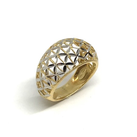 18 kt gold pvz ring