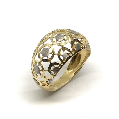 18 kt gold pvz ring