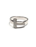 18 kt gold Tau ring