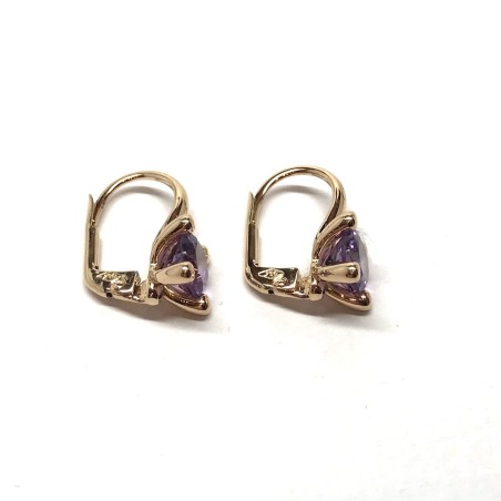 18 kt gold earrings