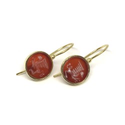 Fabula etrusca orecchini oro 18 kt