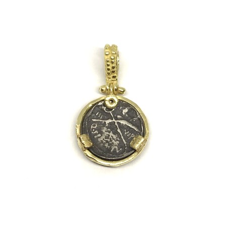 Fabula etrusca pendente oro 18 kt
