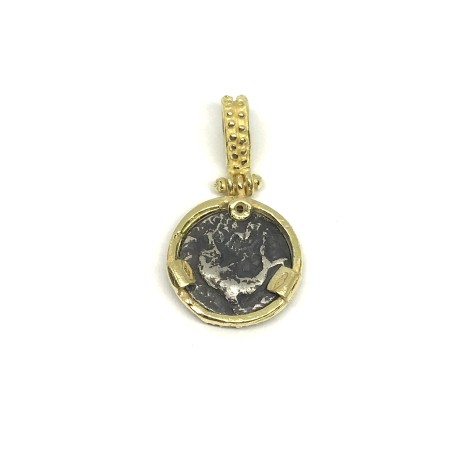 Fabula etrusca 18 kt gold pendant