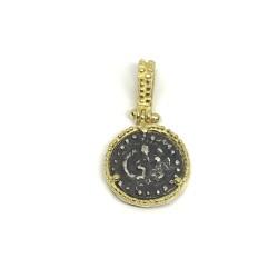 Fabula etrusca pendente oro 18 kt