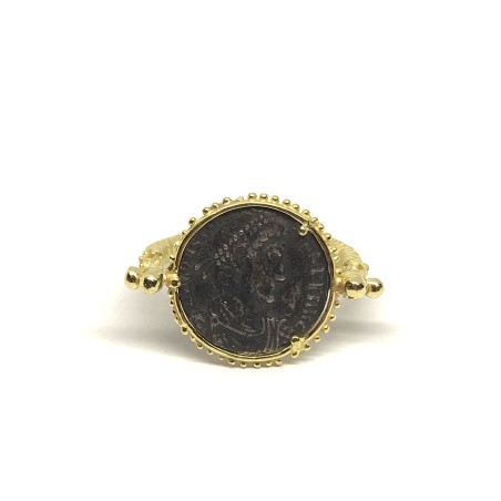 Fabula etrusca 18 kt gold ring