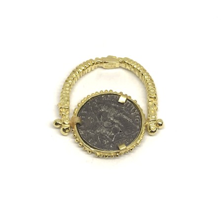 Fabula etrusca 18 kt gold ring