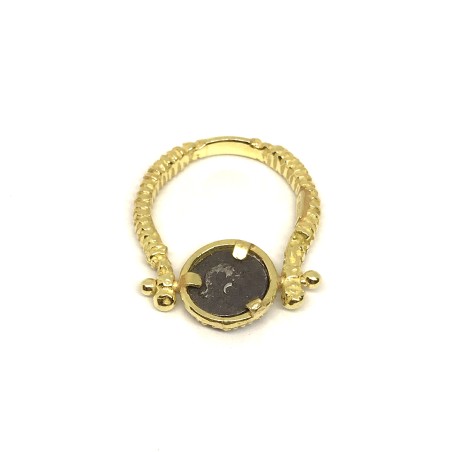 Fabula etrusca 18 kt gold ring
