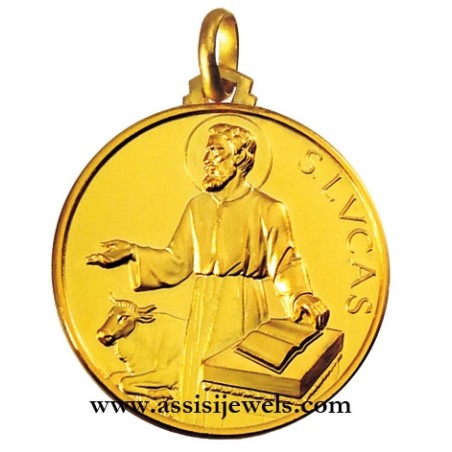 Medaglia di San Luca oro 18 kt