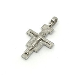 Croce di San Damiano oro 18 kt