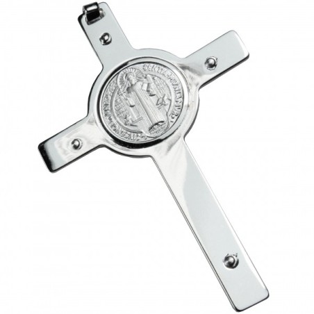 18 kt gold Saint Benedict cross